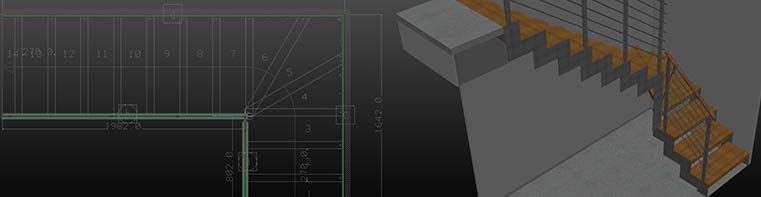 PowerSTAIRS - software pentru proiectare scari din lemn