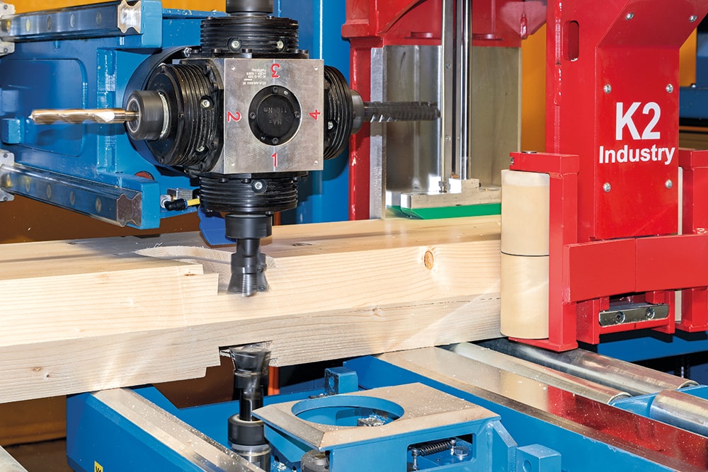 Unitate in sincron - CNC case lemn